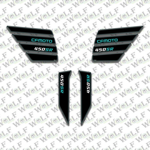 Cf moto 450 SR Full Set 2023 - 2024 - BC5TF003