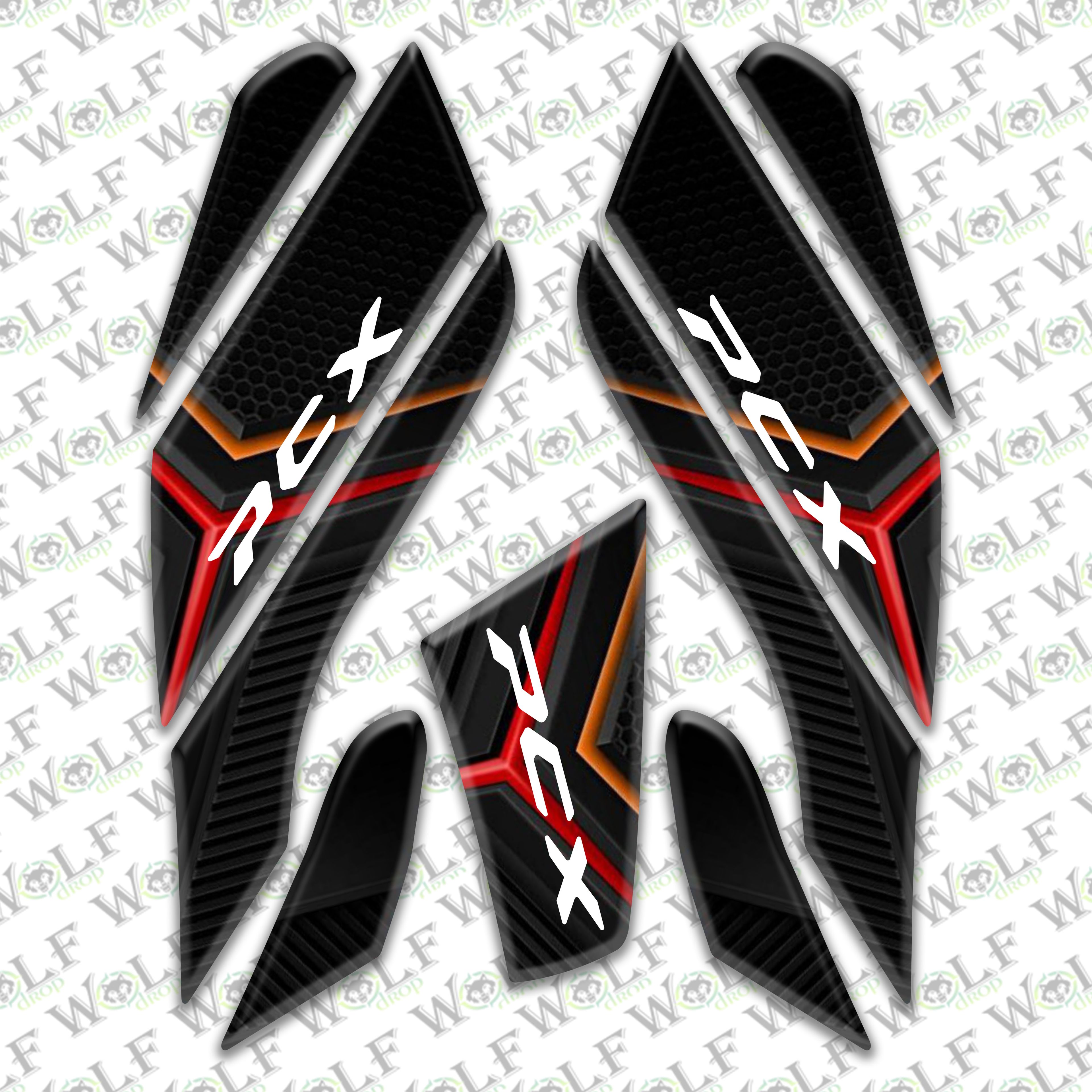 HONDA PCX 2021 - 2024 UYUMLU 42 PARÇA FULL SET 005