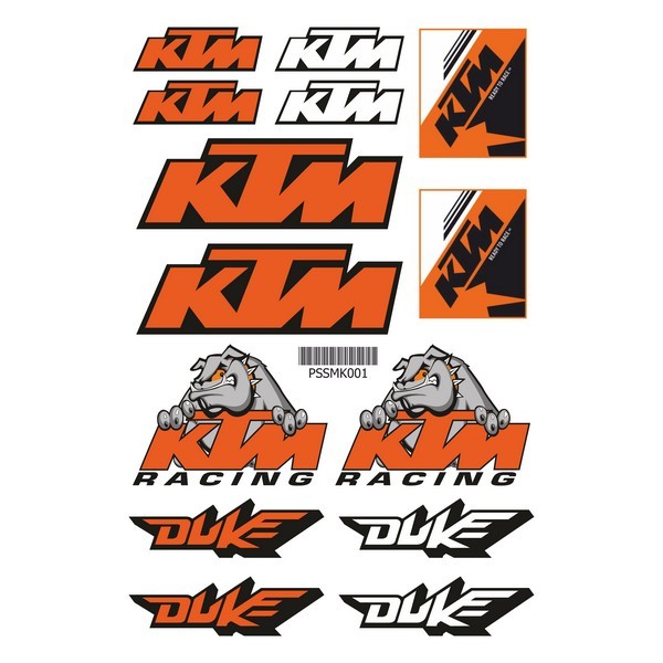 KTM A4 Sticker 001