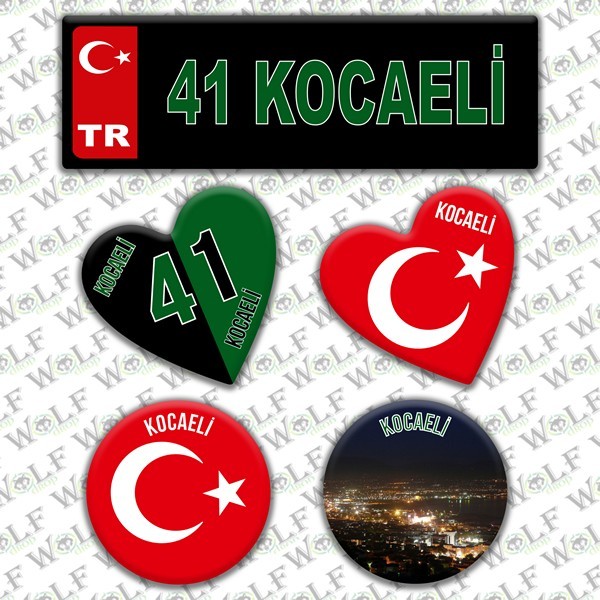 İllere Özel Damla Etiket  ( 41 Kocaeli )