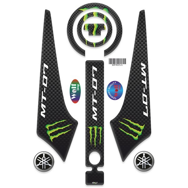YAMAHA MT-07 2014 - 2017 UYUMLU FULL SET 002
