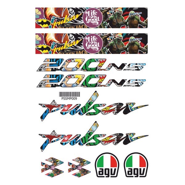 Pulsar NS 200 A4 Sticker 014