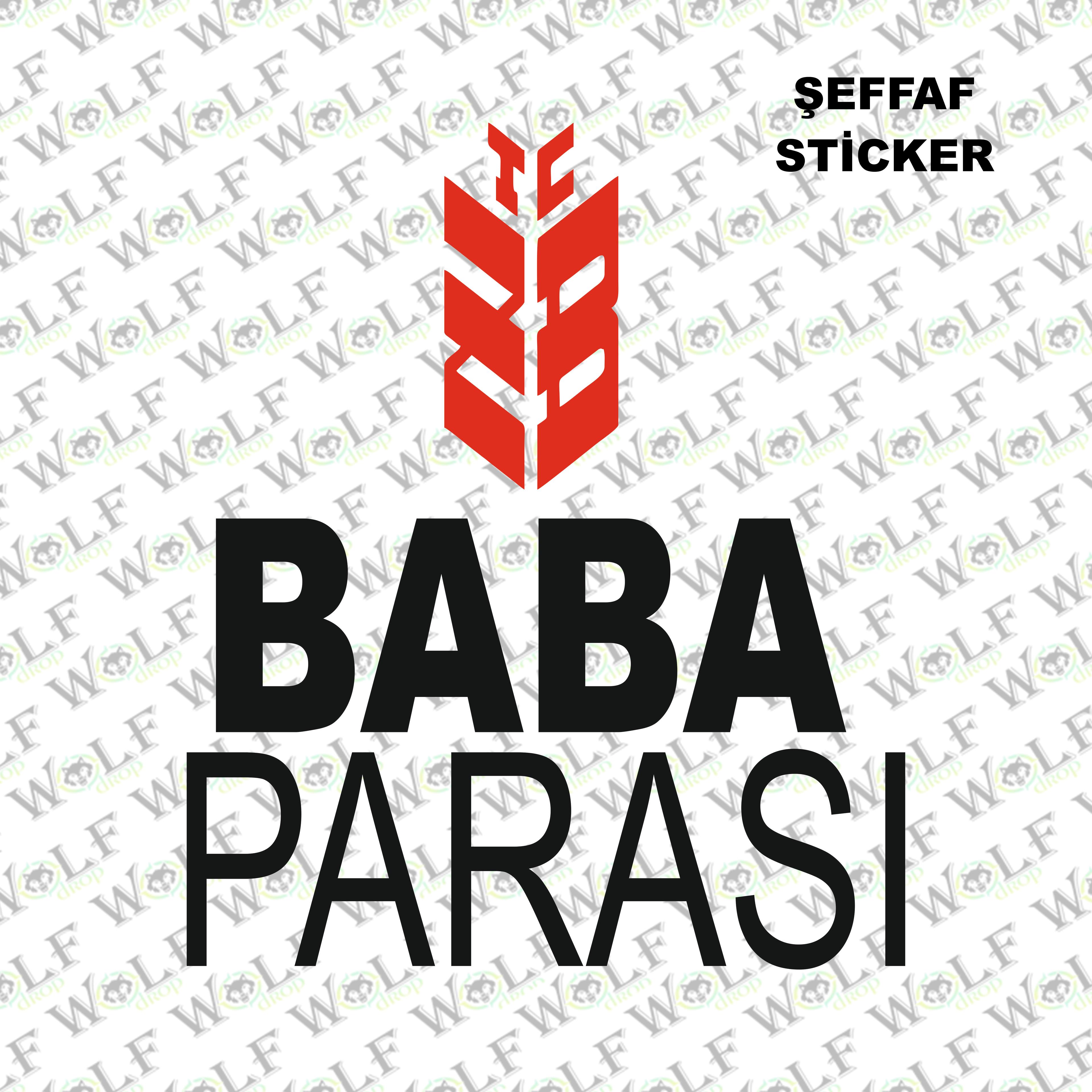 Tekli Sticker Şeffaf 032