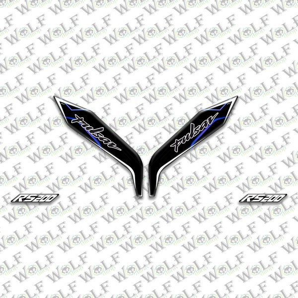 Bajaj Pulsar Rs 200 Far Damla Etiket  - B51F007