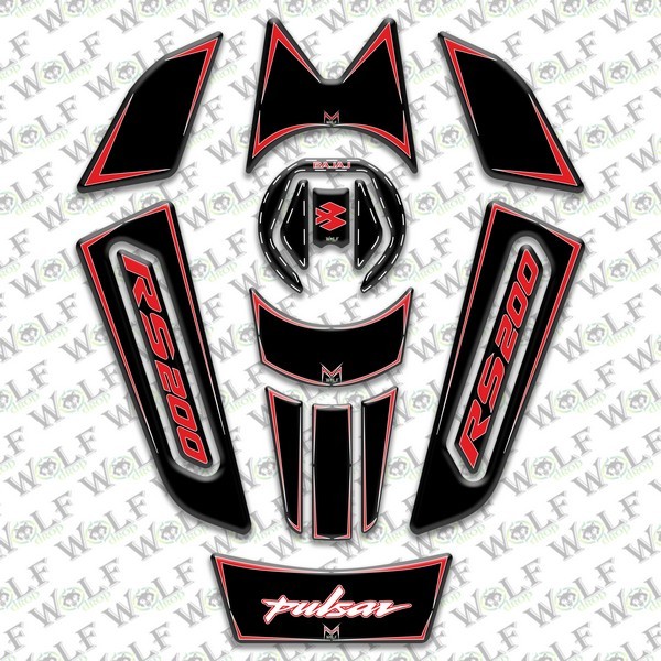 Bajaj Pulsar Rs 200 Full Damla Set - B51004