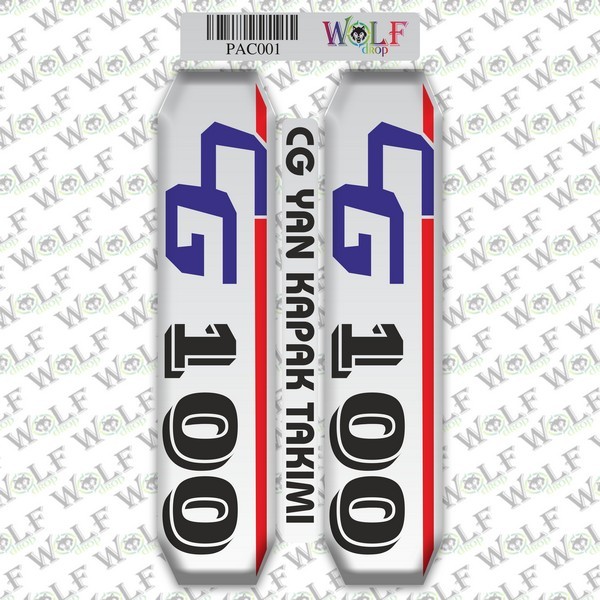 CG Akü Kapak Nikelajlı Damla Sticker 001