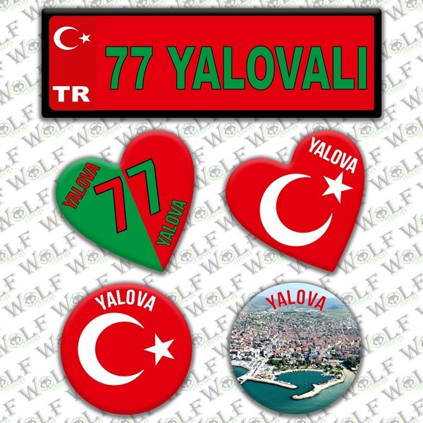 İllere Özel Damla Etiket  ( 77 Yalovalı ) - Pİ311