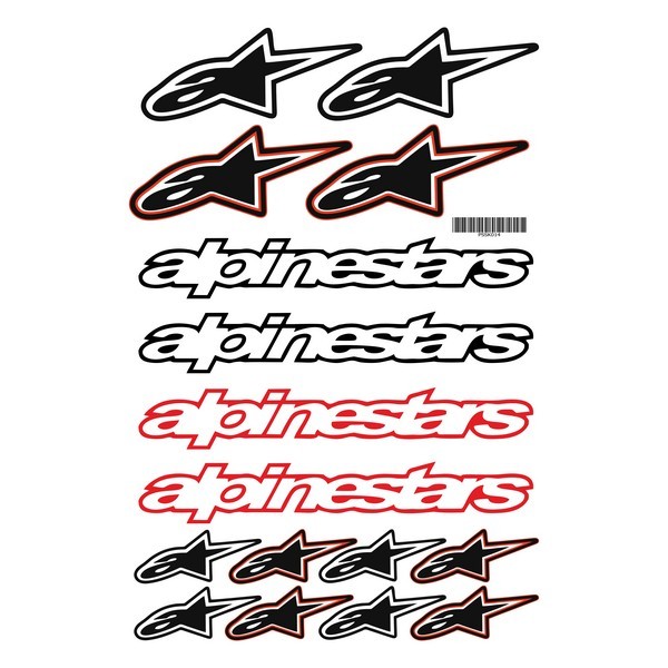 Alpine A4 Sticker 001