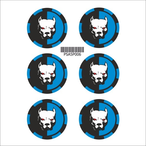 Pitbull A5 Sticker 006