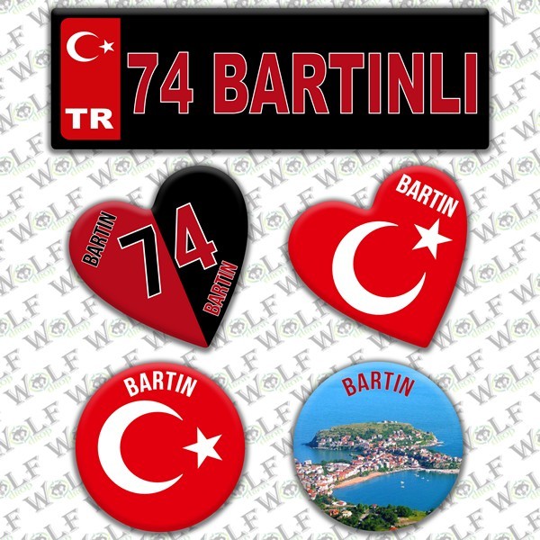 İllere Özel Damla Etiket  ( 74 Bartınlı ) - Pİ299