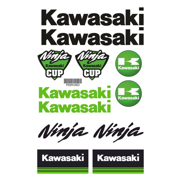 Kawasaki A4 Sticker 003