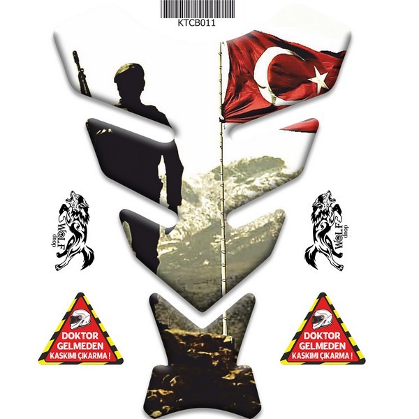 Türk Bayrağı Tankpad 011