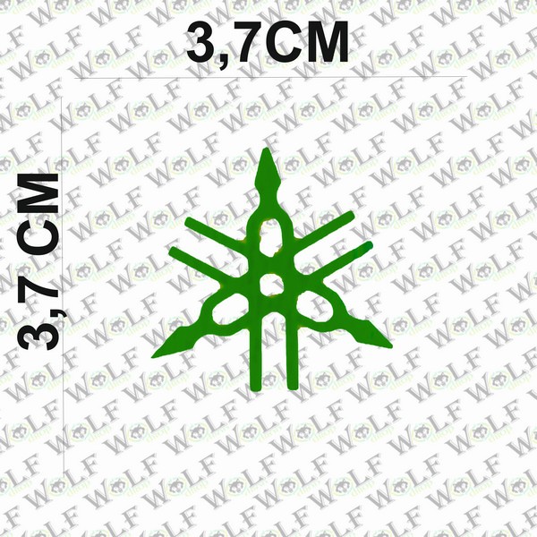 Transferli Mini Sticker Yamaha Logo