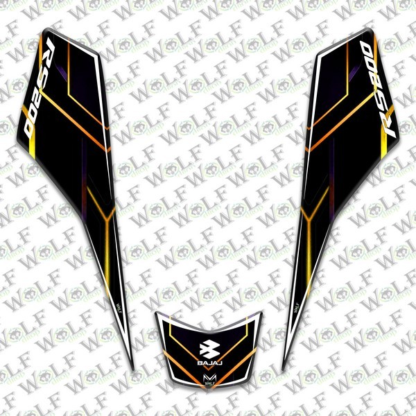Bajaj Pulsar Rs 200 Full Damla Set - B51009