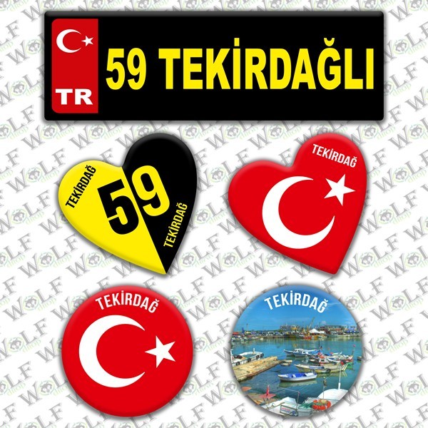 İllere Özel Damla Etiket  ( 59 Tekirdağlı )