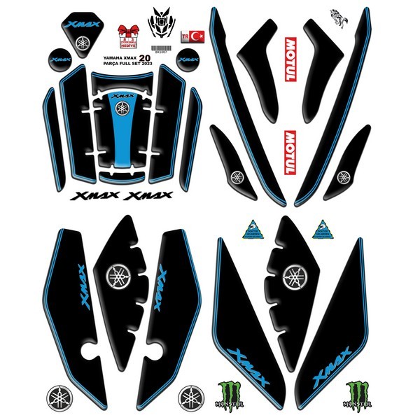 YAMAHA XMAX 2023 - 2024 UYUMLU FULL SET 007