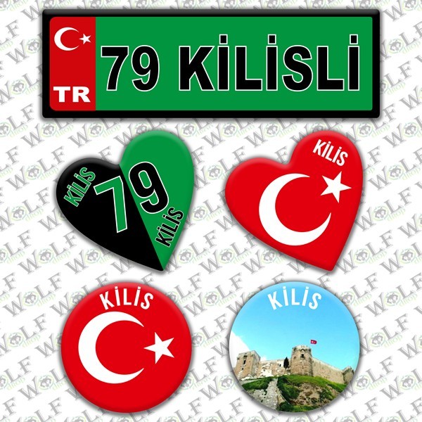 İllere Özel Damla Etiket  ( 79 Kilisli ) - Pİ319