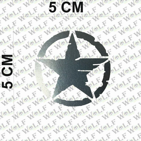 Transferli Sticker Yıldız Küçük Boy