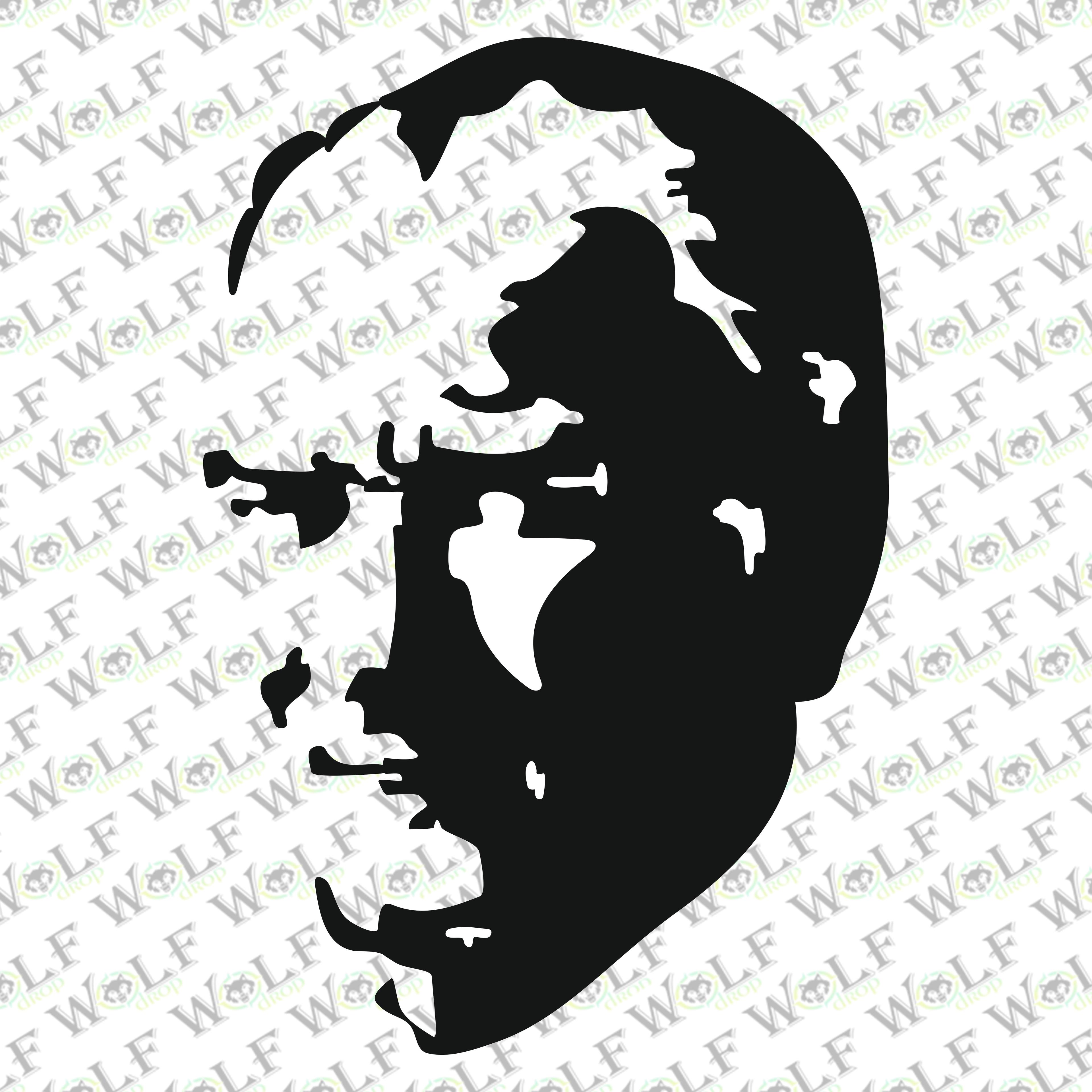 Transferli Atatürk Portre Sticker 002
