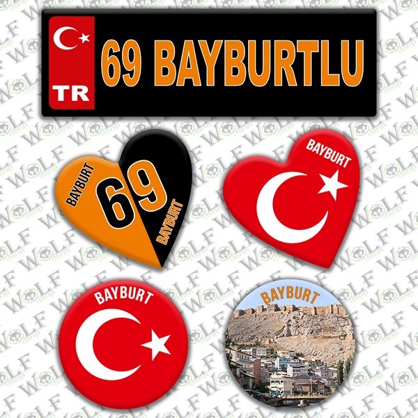 İllere Özel Damla Etiket  ( 69 Bayburtlu ) - Pİ281