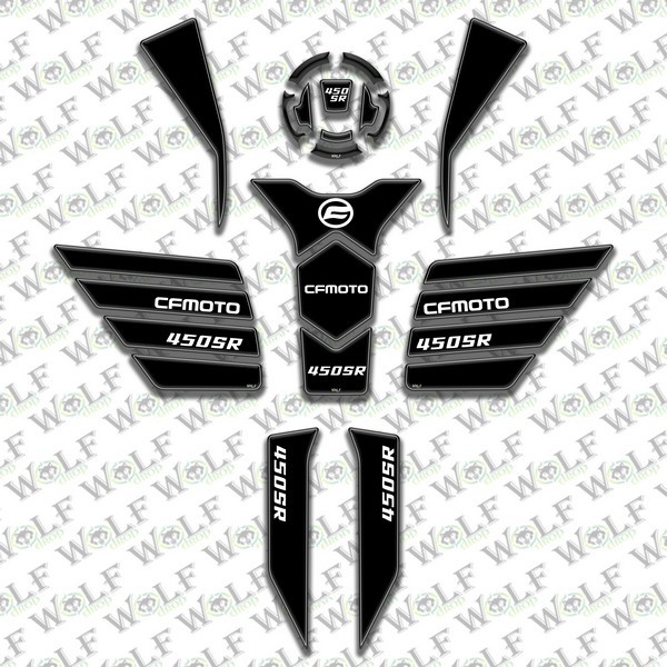 Cf moto 450 SR Full Set 2023 - 2024 - BC5TF001