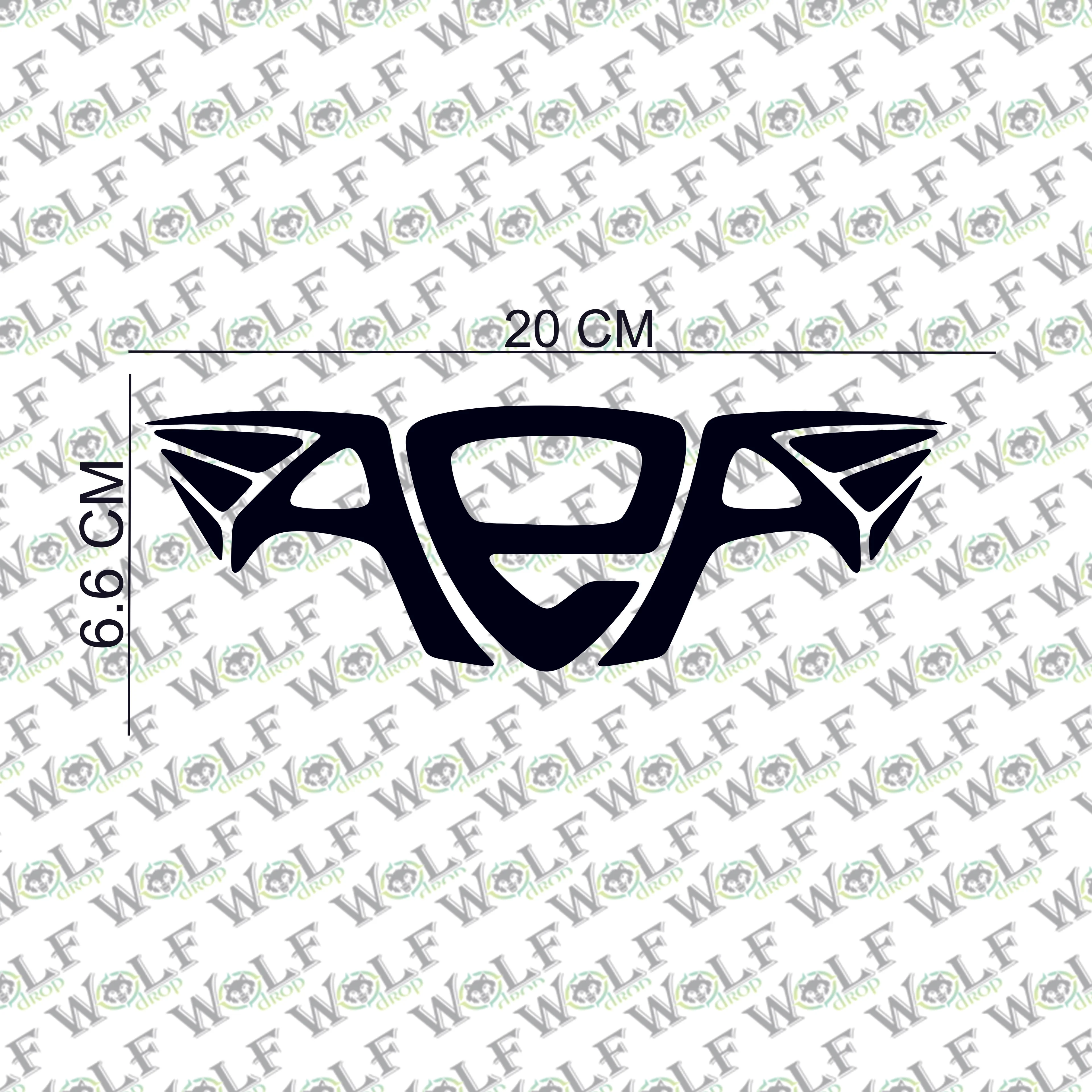 Transferli Sticker Altın Elbiseli Adam - Siyah