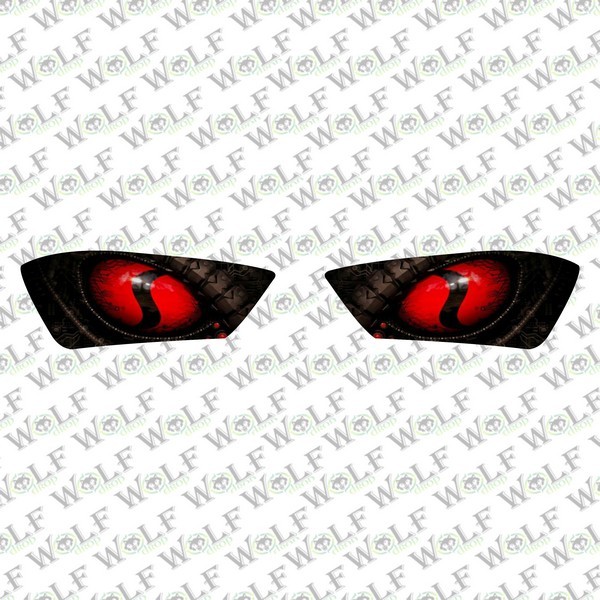 Yamaha R25 Uyumlu Far Sticker 019