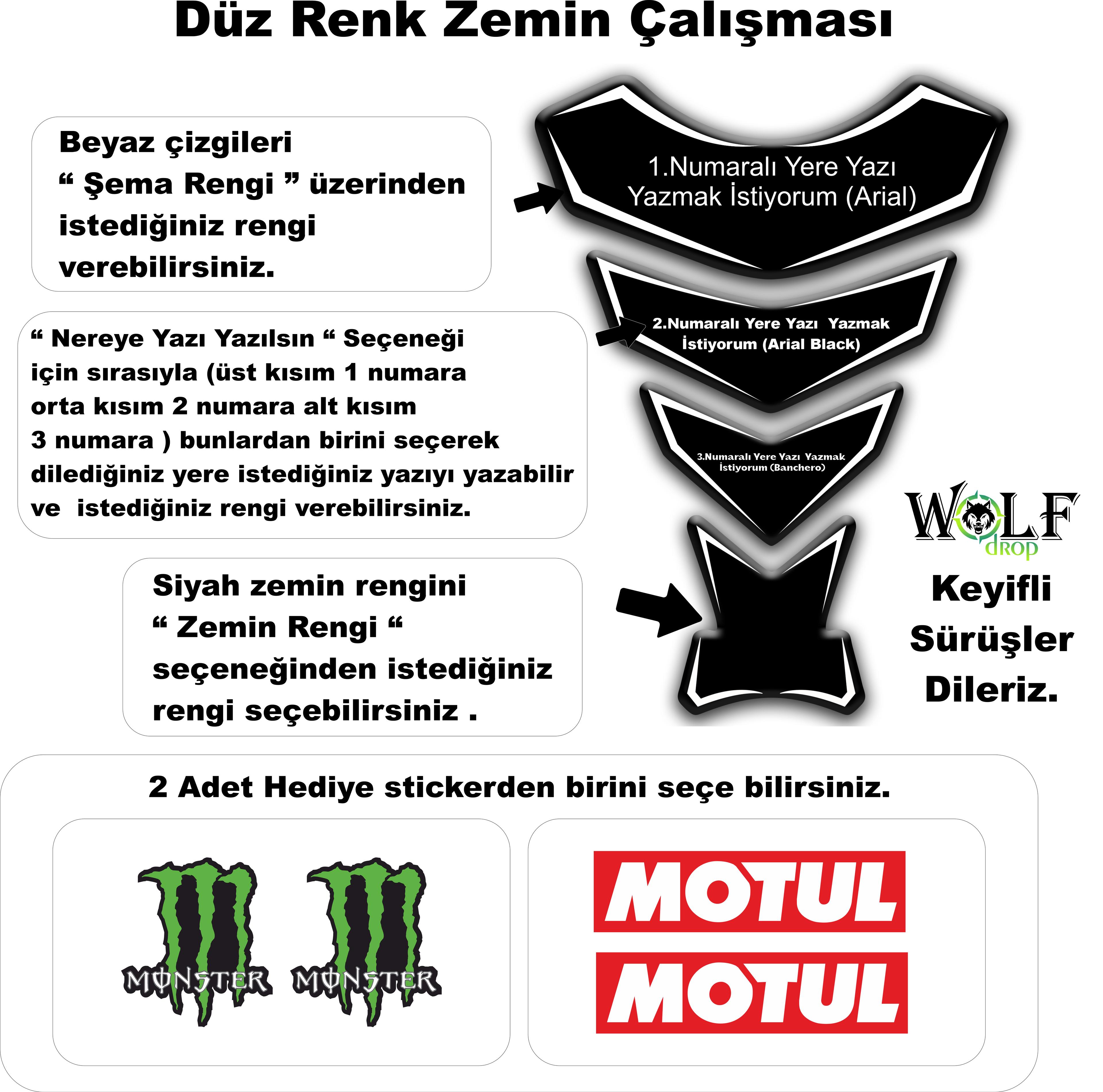 Kişiye Özel Üniversal Tankpad - Akordion Kesim