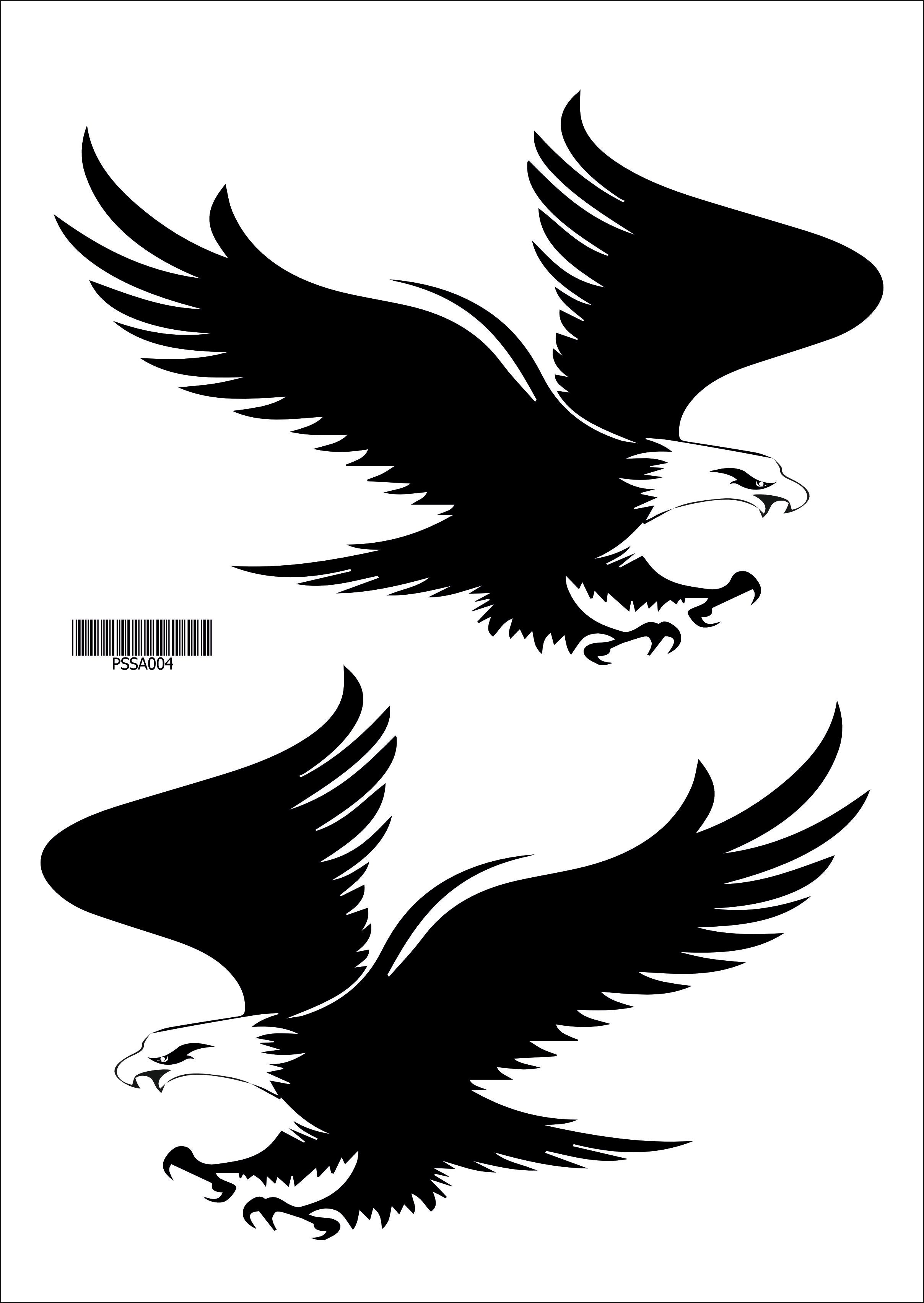 Kartal A4 Sticker 001