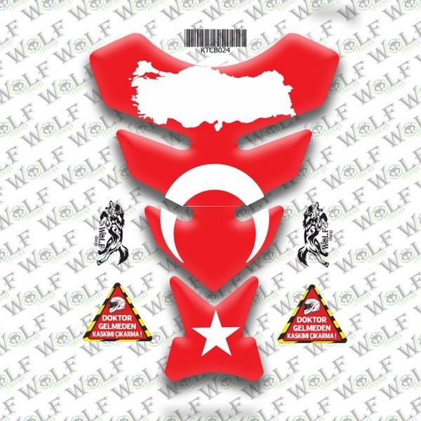 Türk Bayrağı Tankpad 024