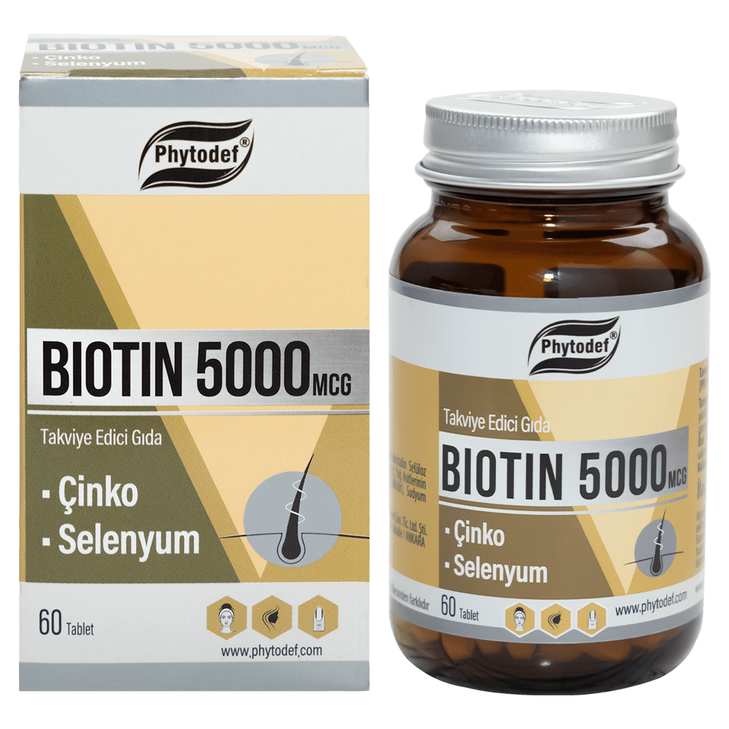 Biotin 5000 mcg - 60 Tablet