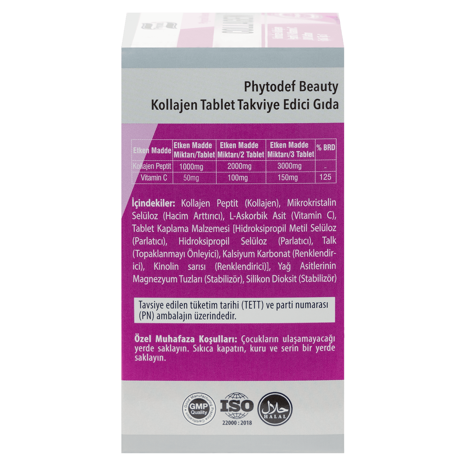 Kolajen + Vitamin C - 30 Tablet X 3 Adet