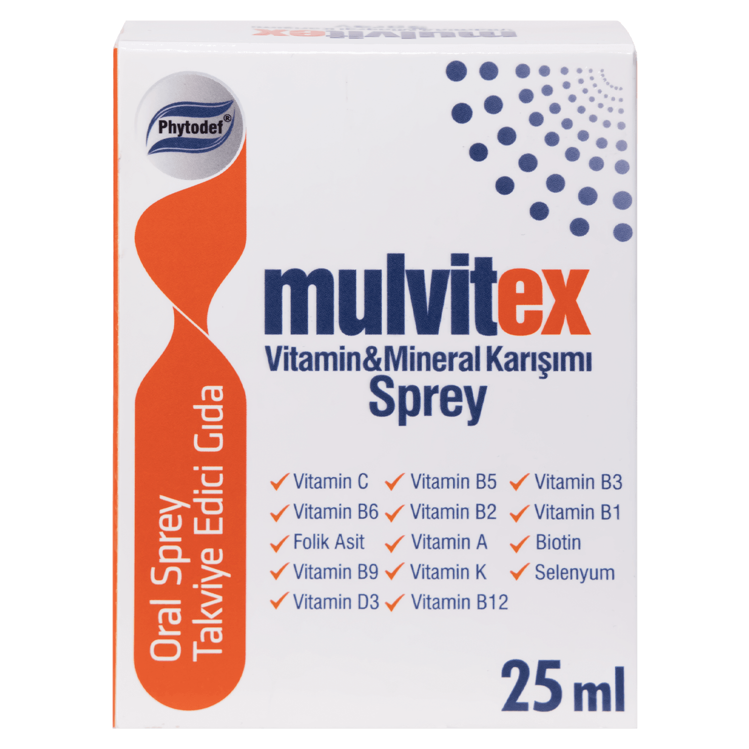 Mulvitex Multivitamin Sprey - 25 ml
