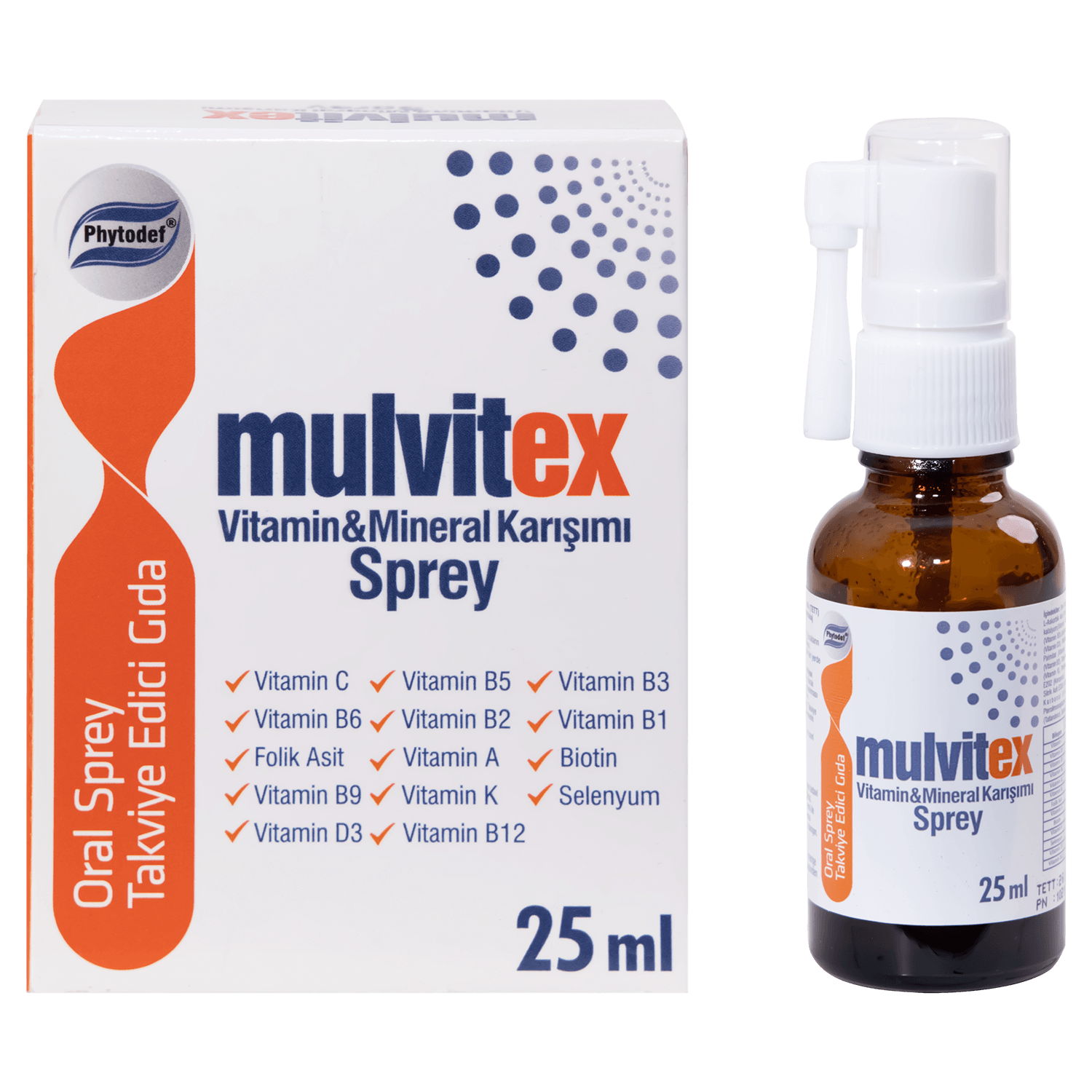 Mulvitex Multivitamin Sprey - 25 ml