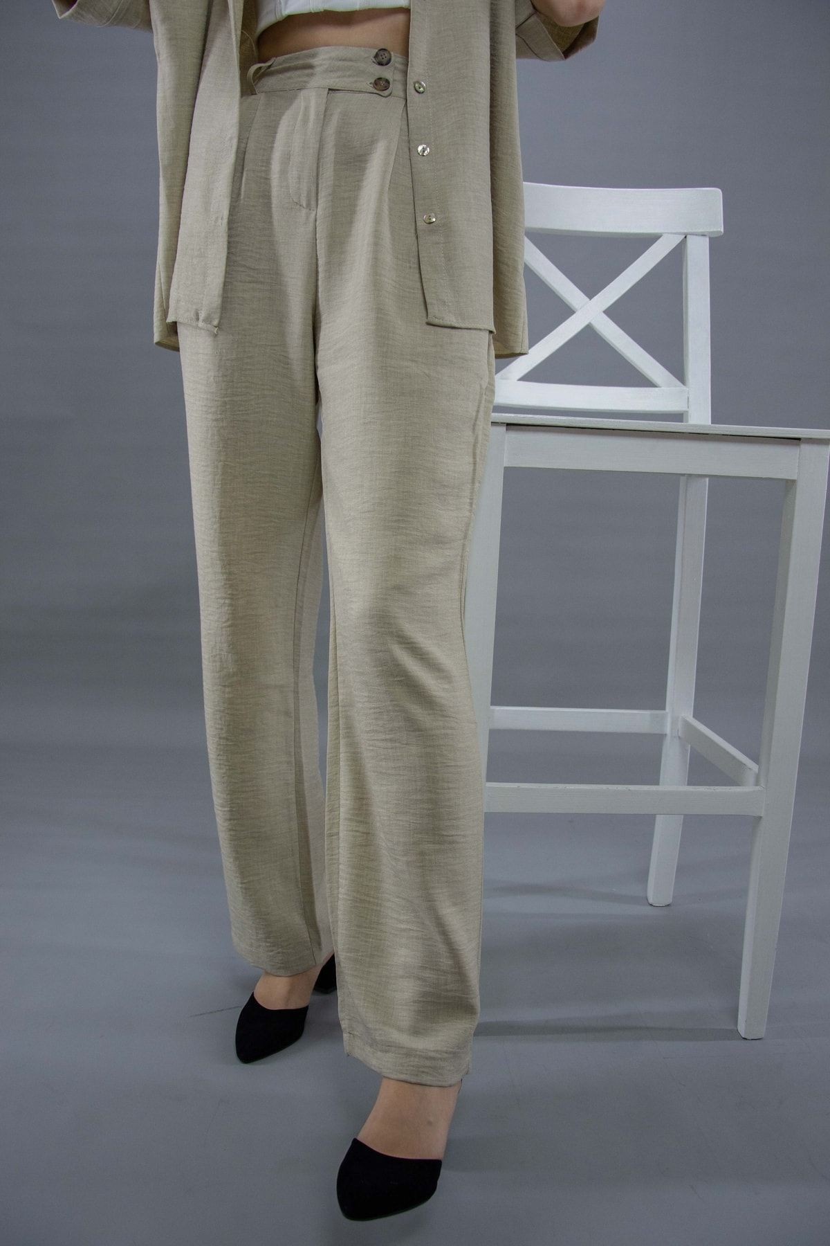 Oversize Pantolonlu Takım