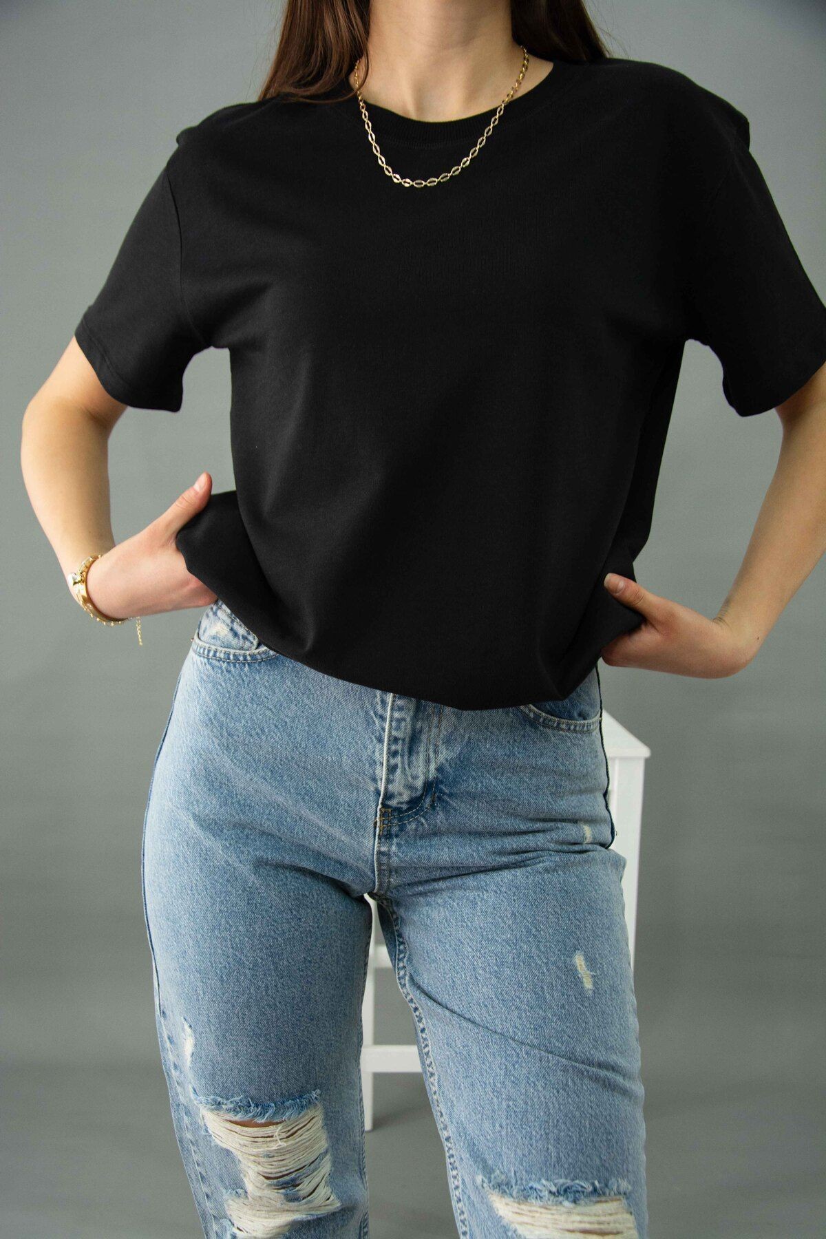 Yuvarlak Yaka Tshirt