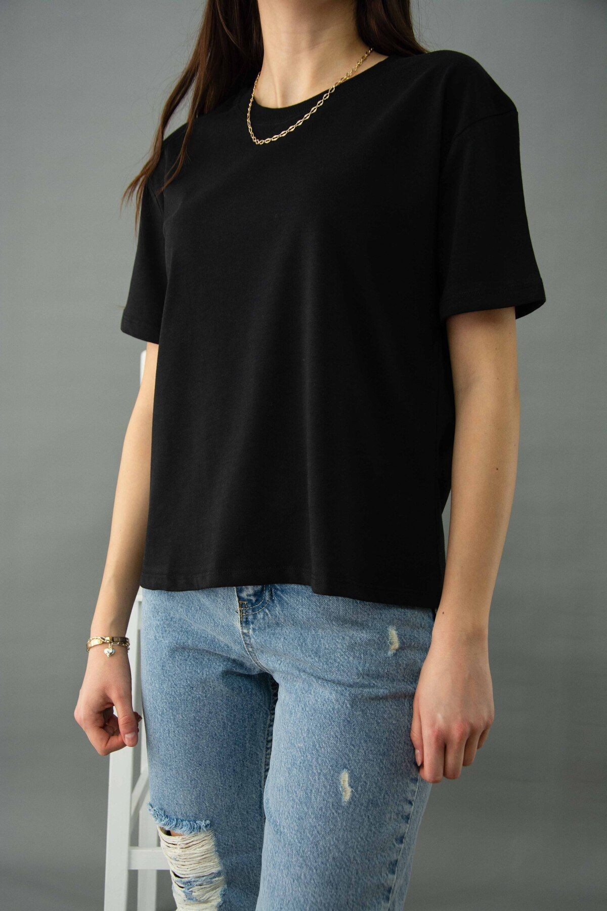 Yuvarlak Yaka Tshirt