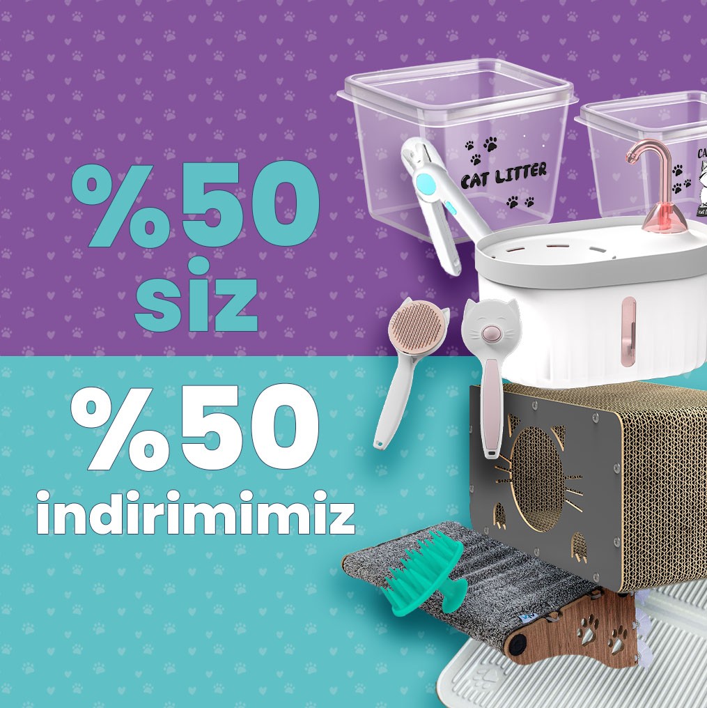 8 ürün tek pakette | 50% siz 50% indirimimiz (Paket 01)