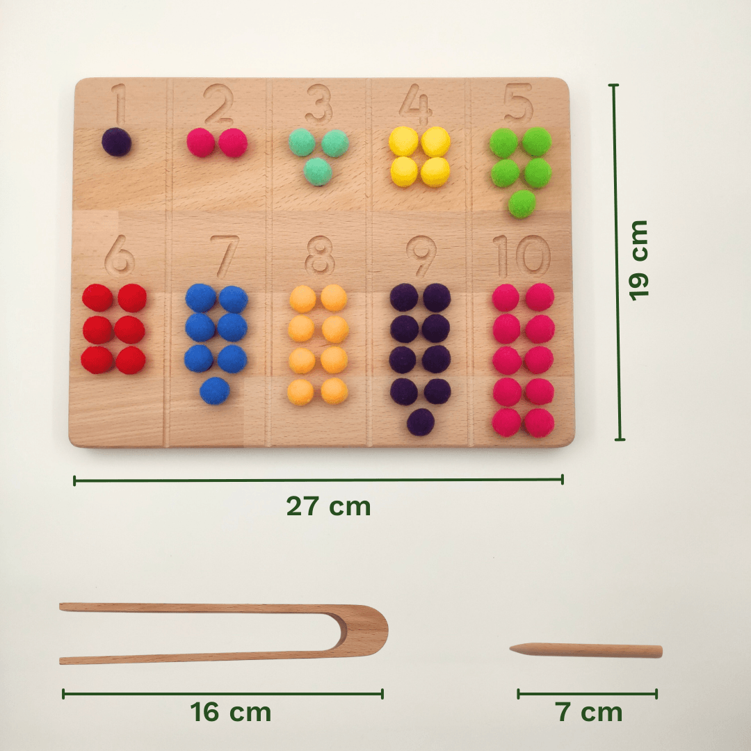 Montessori Sayı Alıştırma Seti