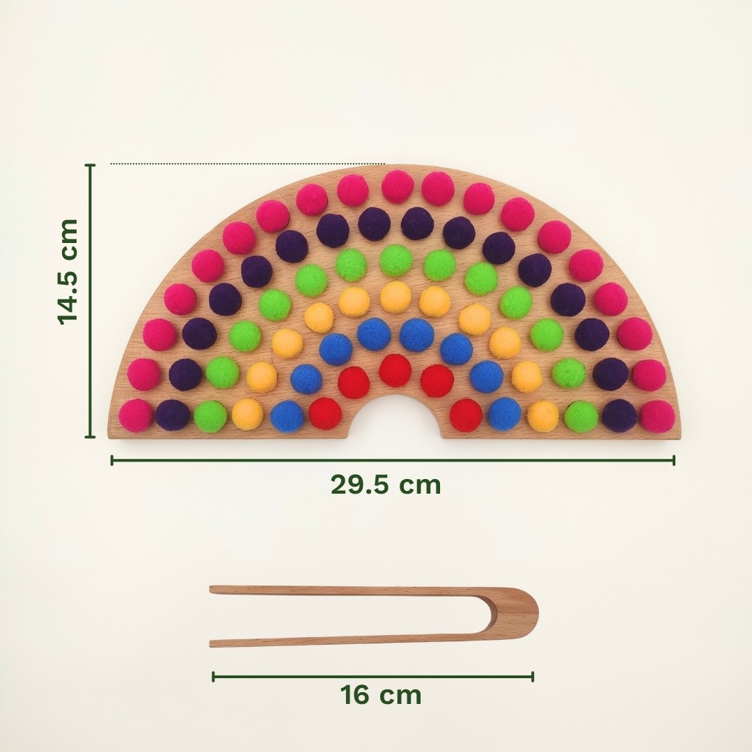 Montessori Gökkuşağı Renk Sıralama Seti