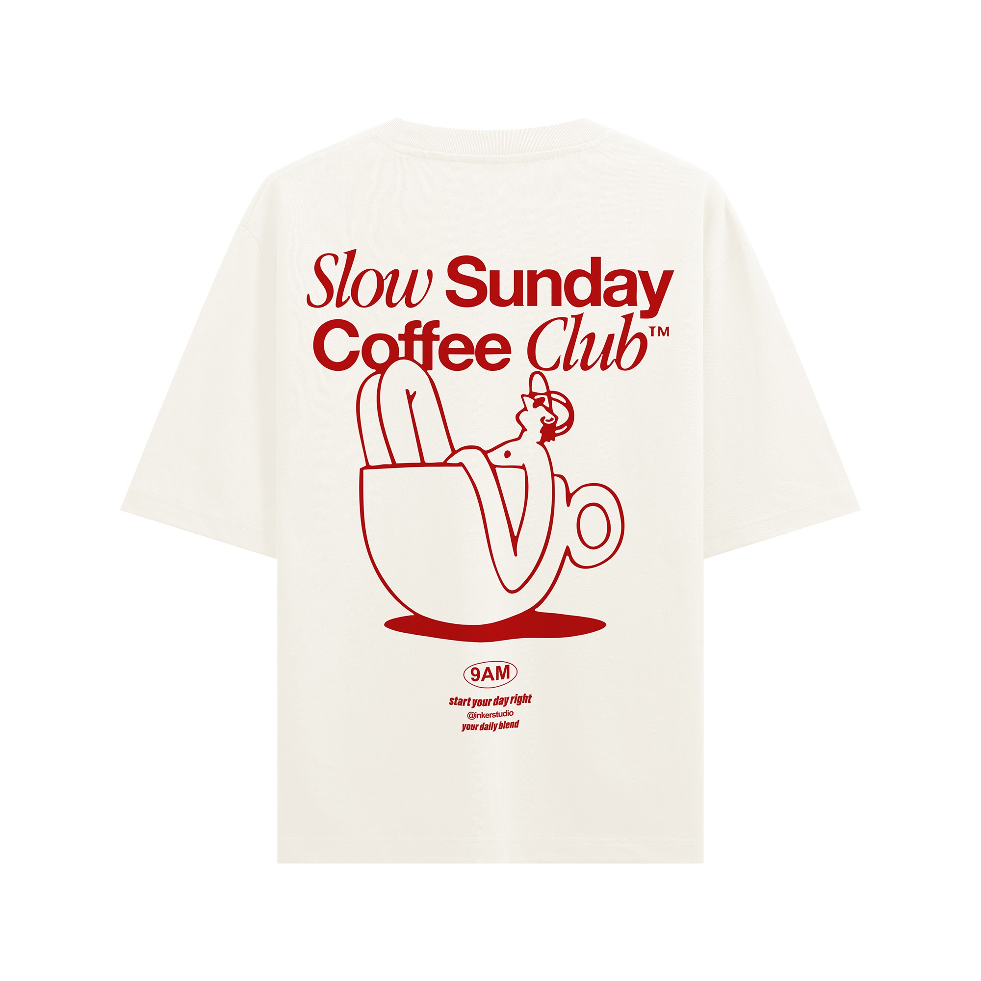 Slow Sunday Coffee Club | T-Shirt