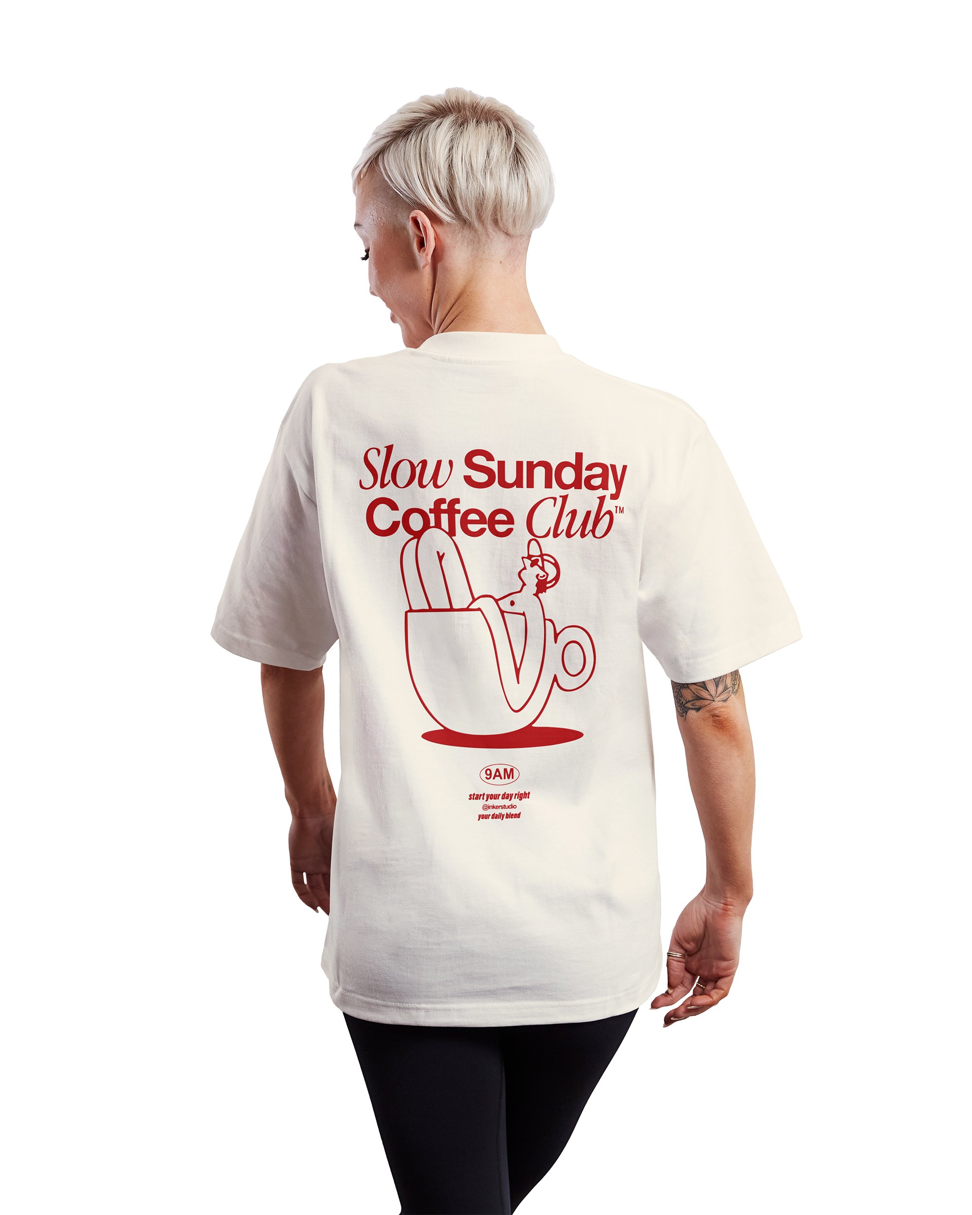 Slow Sunday Coffee Club | T-Shirt