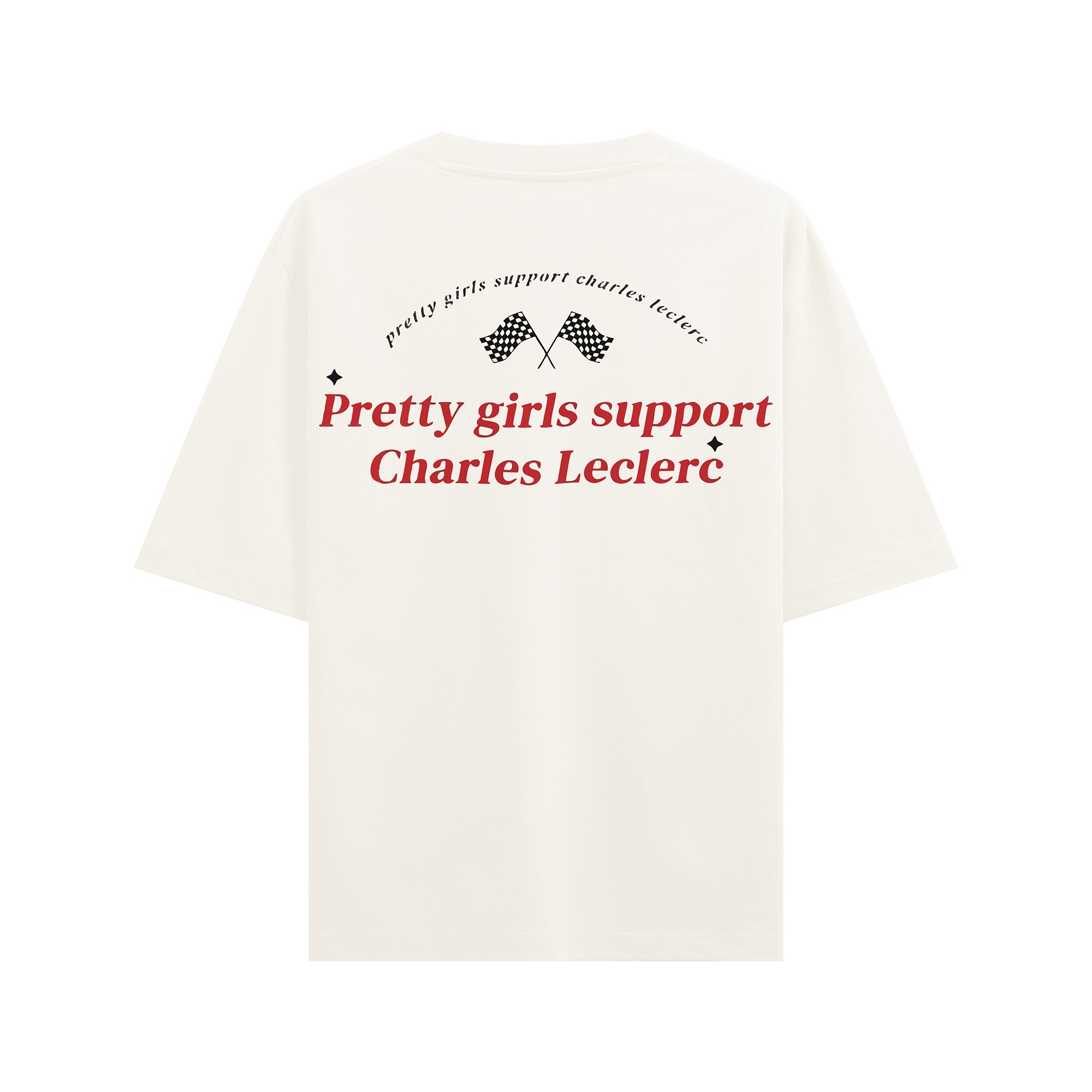 Pretty Girls Support Charles Leclerc F1 | T-Shirt