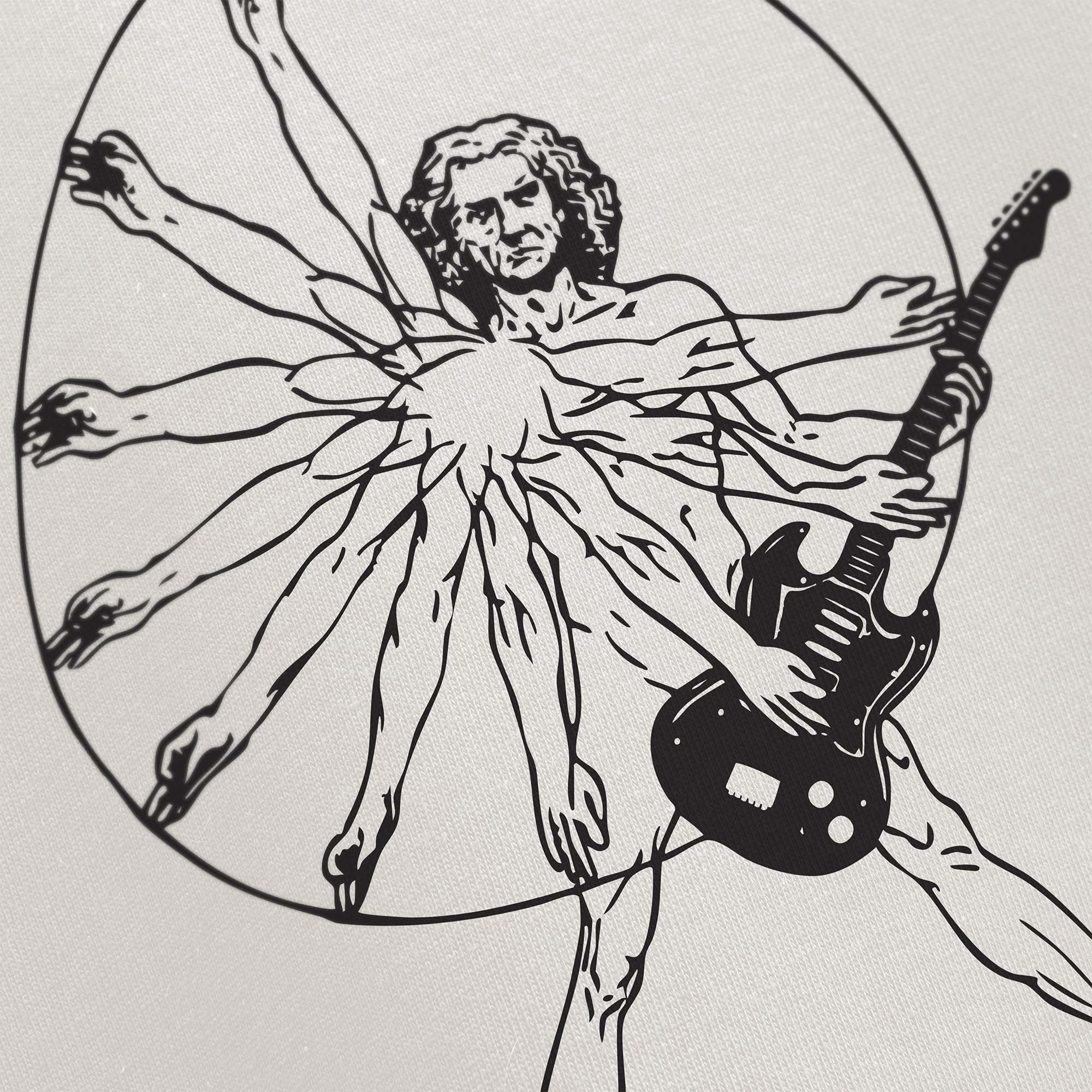 Vitruvian Rockstar | T-Shirt