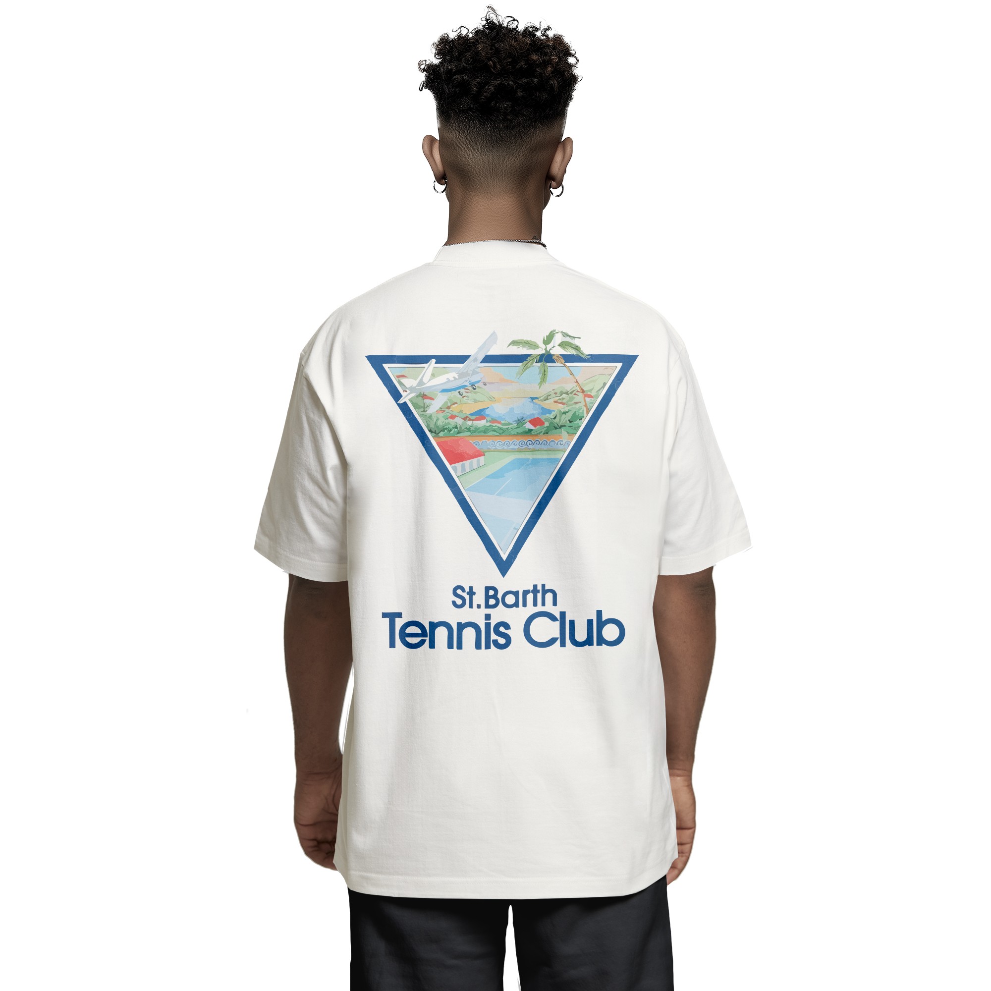 St. Barth Tennis Club Island Court Series | T-Shirt