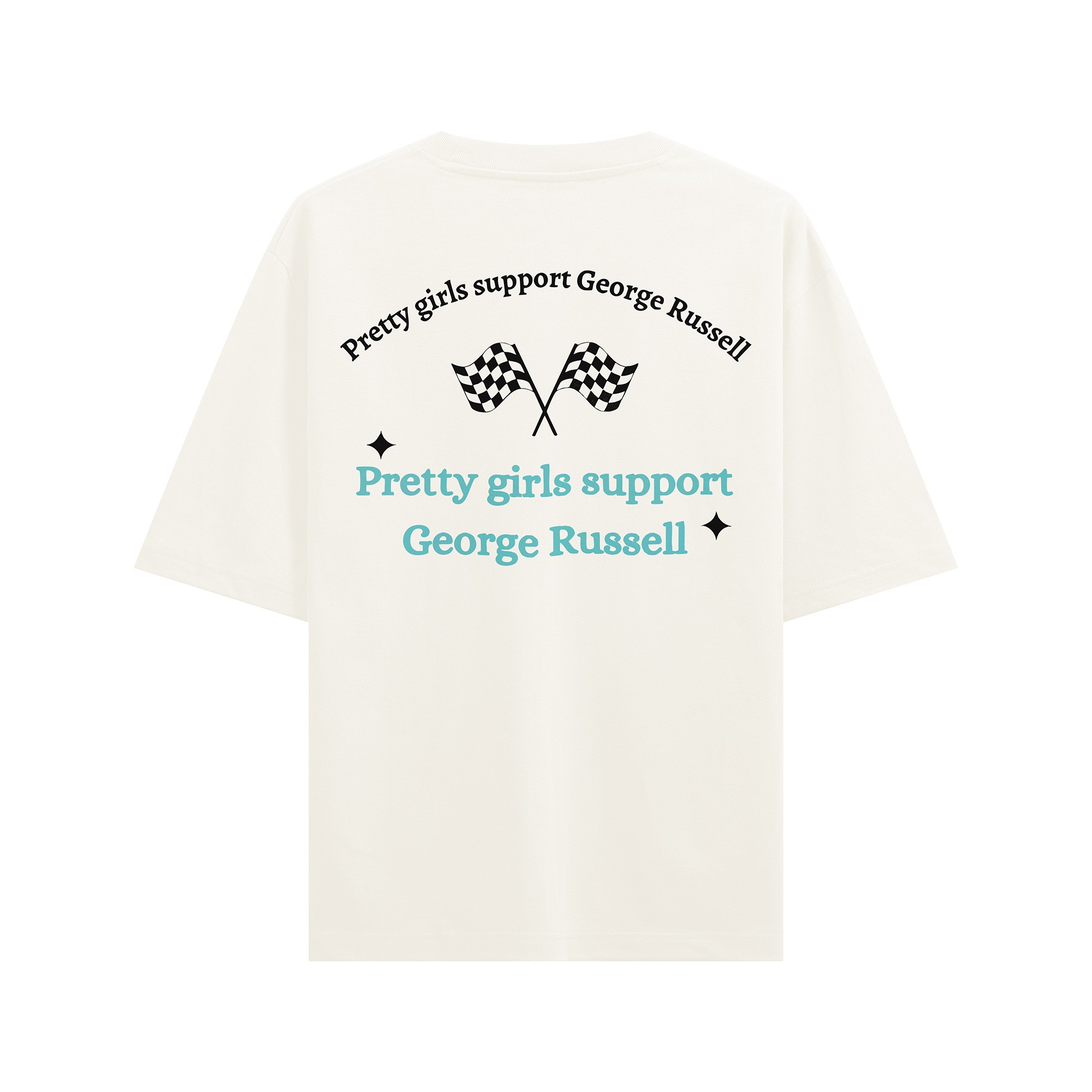 Pretty Girls Support George Russel F1 | T-Shirt