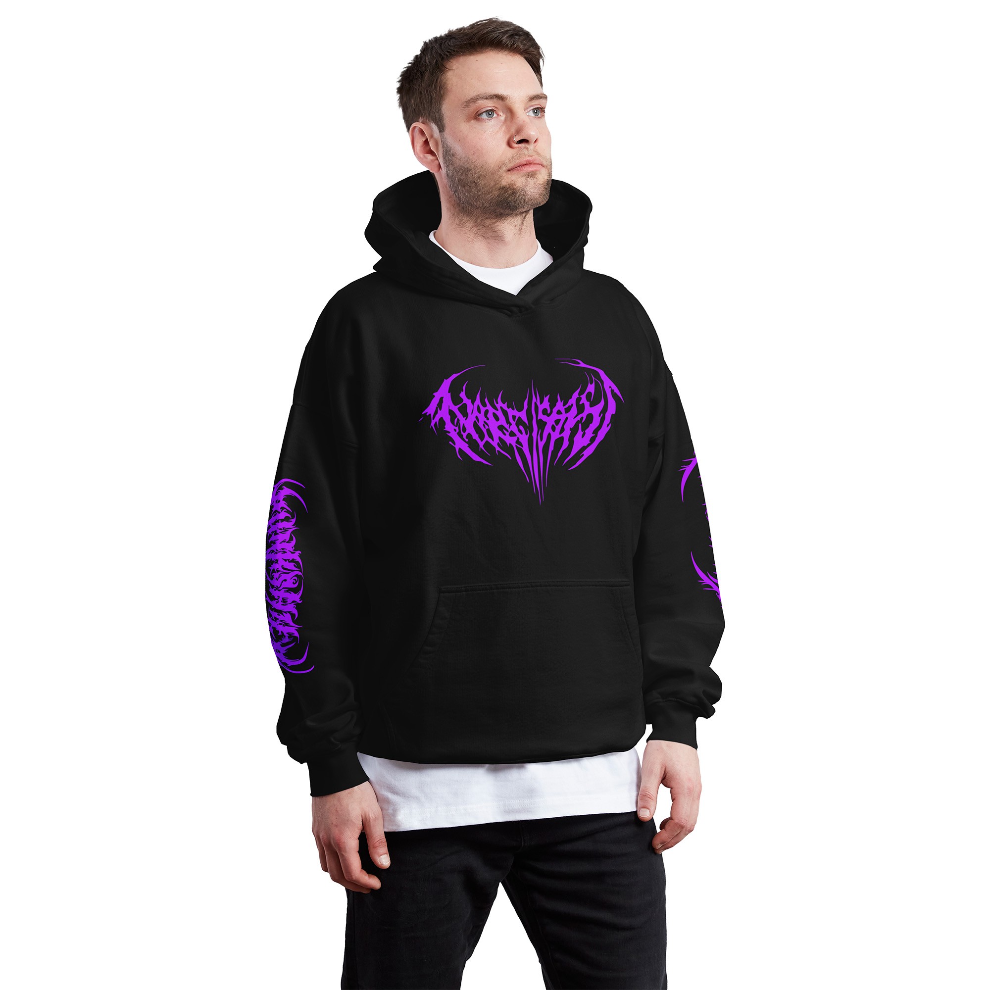 Purple Spine Wings | Hoodie