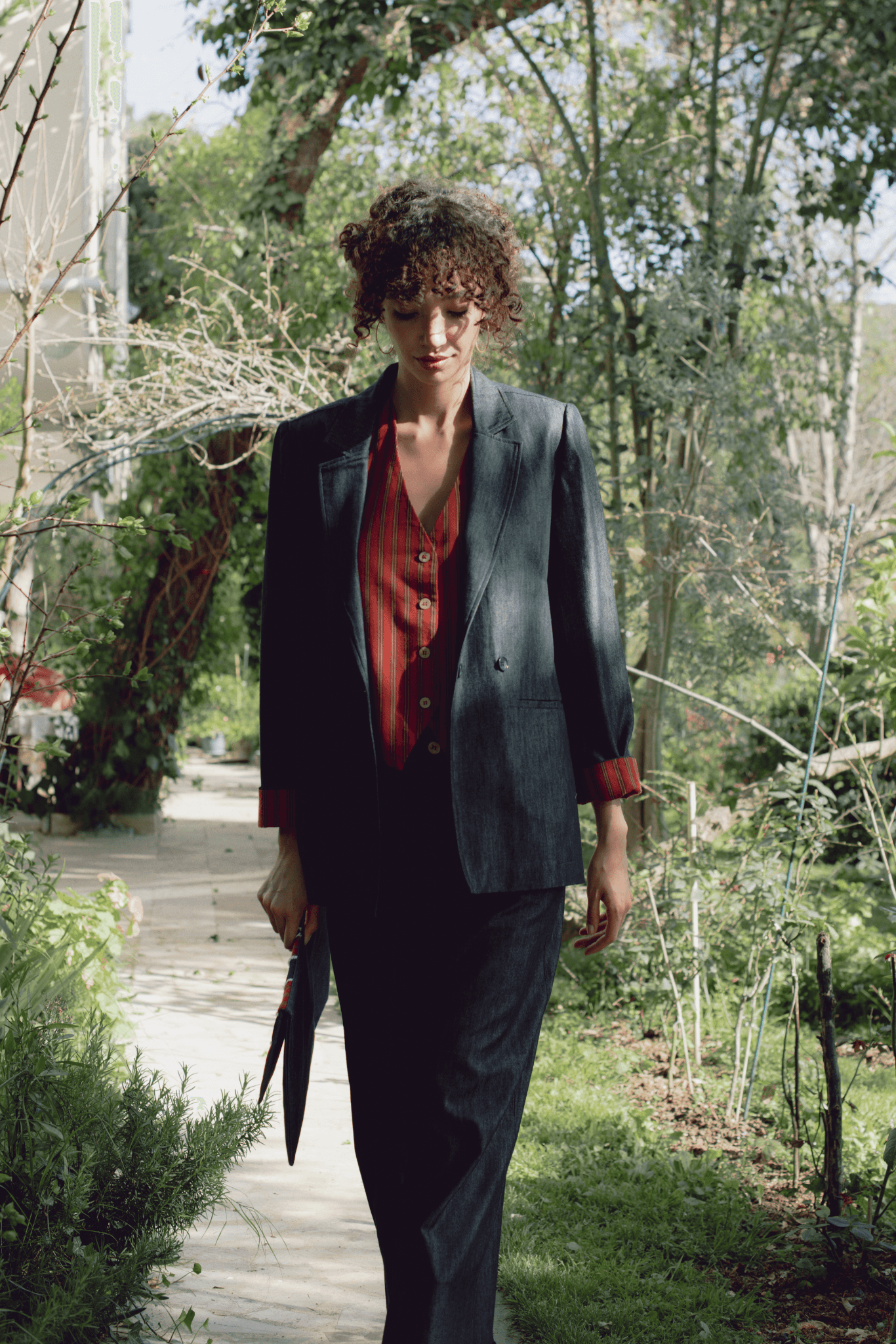 DENİM BLAZER PANTOLON TAKIM