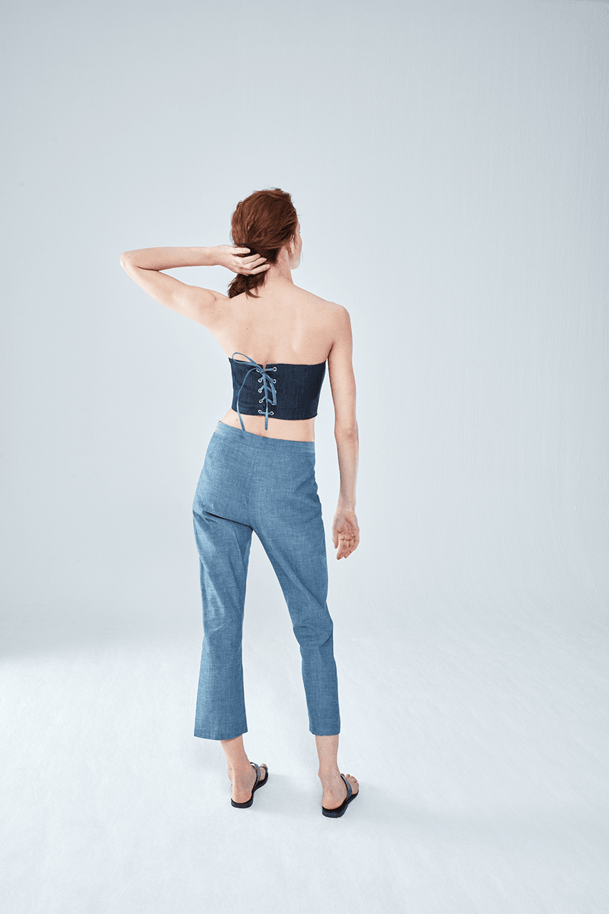 DENİM LACE BÜSTİYER