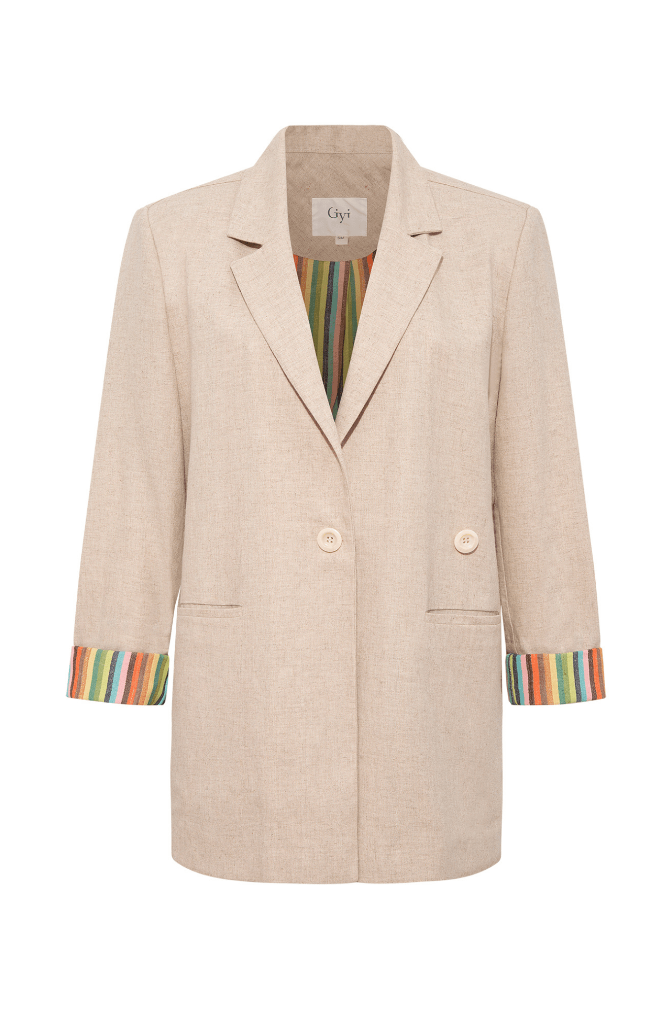 GİYİ LINEN-COTTON BLAZER CEKET